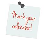 Mark your Calendar 